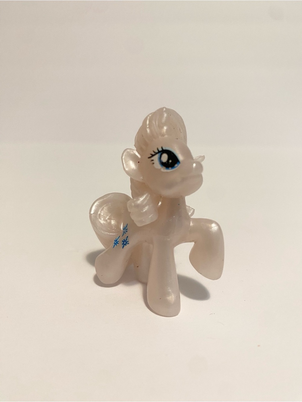 My Little Pony Blind Bag 2" MLP G4 Mini Pony Shimmer Rarity Clear White 4/$20 🛑